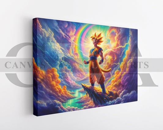 Goku Chronicles Canvas Wall Art