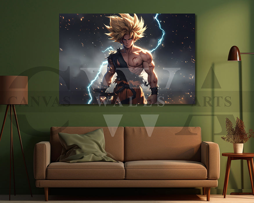 Goku God Slayer Canvas Wall Art