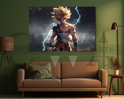 Goku God Slayer Canvas Wall Art