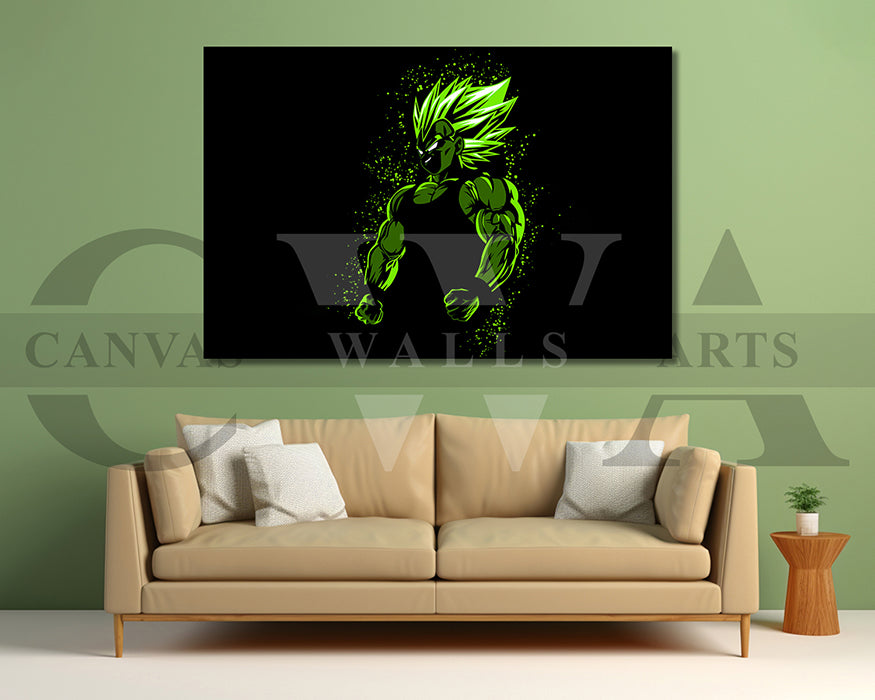 Goku Limitless Power Canvas Wall Art