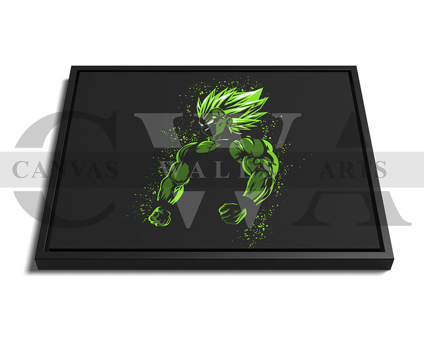 Goku Limitless Power Canvas Wall Art