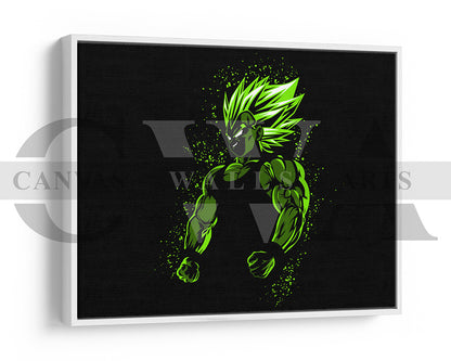 Goku Limitless Power Canvas Wall Art