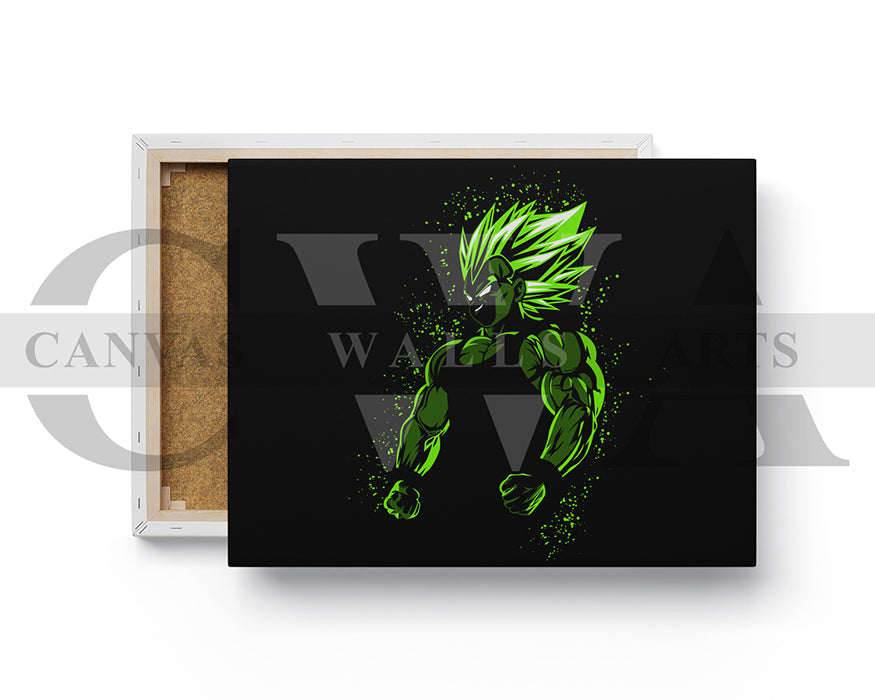 Goku Limitless Power Canvas Wall Art