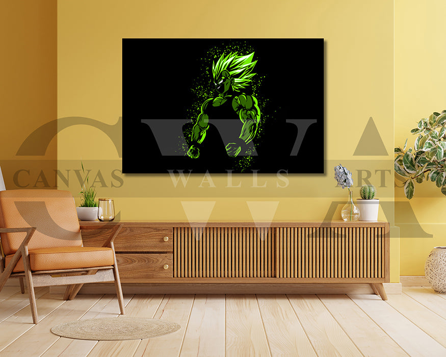 Goku Limitless Power Canvas Wall Art