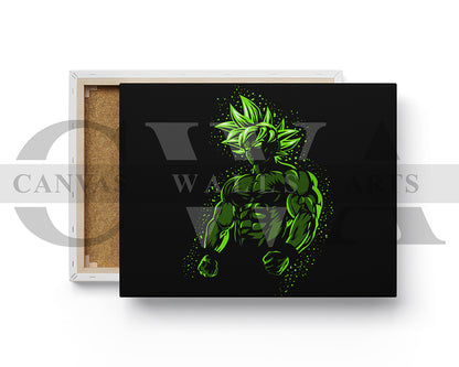 Goku Power Awakens Canvas Wall Art