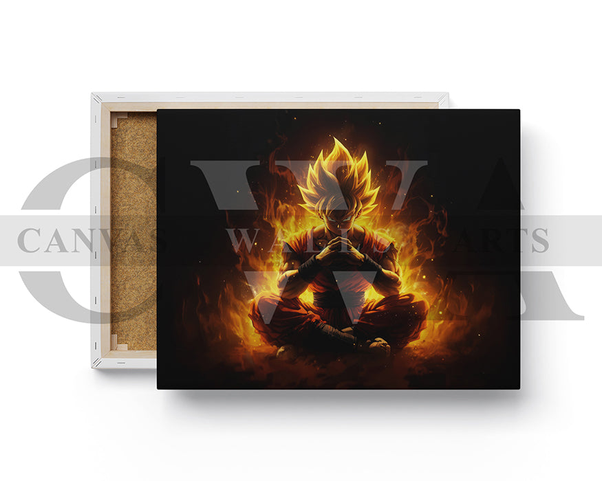 Goku Power Beyond Limits Canvas Wall Art
