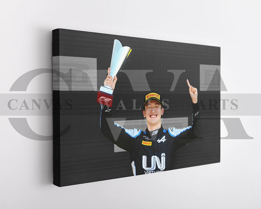 Guanyu Zhou Black & White Canvas Art F1 Canvas Wall Art