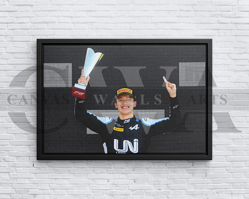 Guanyu Zhou Black & White Canvas Art F1 Canvas Wall Art