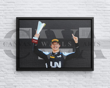 Guanyu Zhou Black & White Canvas Art F1 Canvas Wall Art