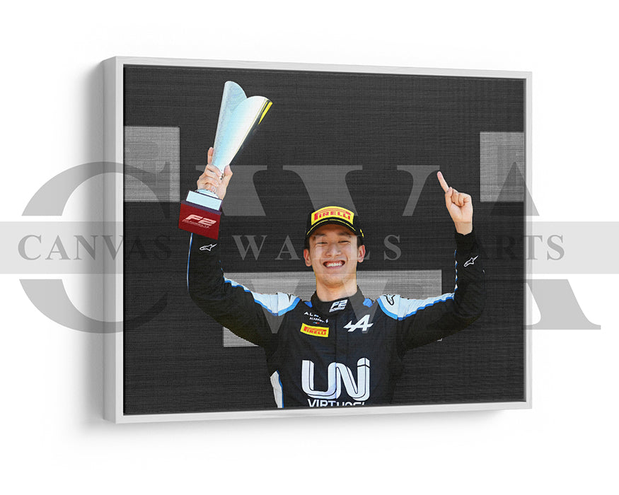 Guanyu Zhou Black & White Canvas Art F1 Canvas Wall Art