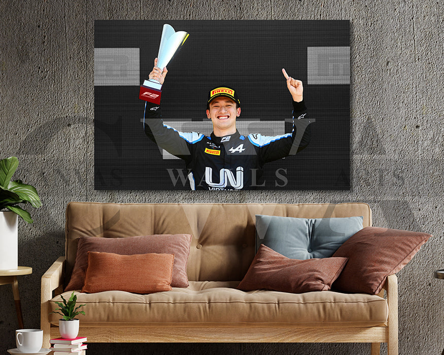 Guanyu Zhou Black & White Canvas Art F1 Canvas Wall Art