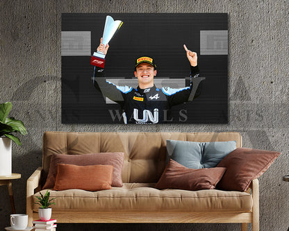 Guanyu Zhou Black & White Canvas Art F1 Canvas Wall Art