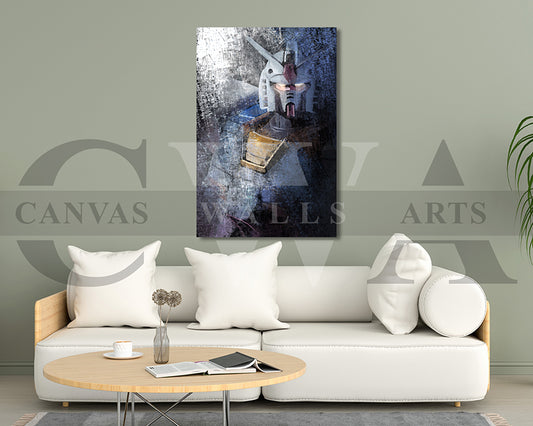 Gundam Canvas Wall Art Abstract Movie Poster