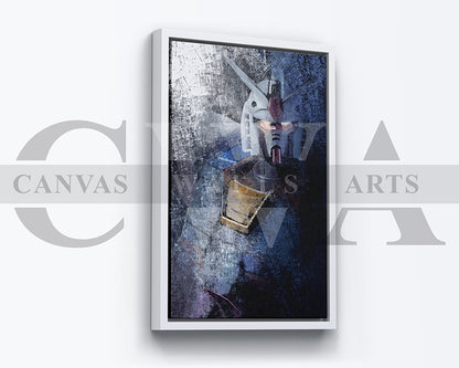 Gundam Canvas Wall Art Abstract Movie Poster