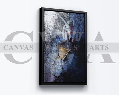 Gundam Canvas Wall Art Abstract Movie Poster