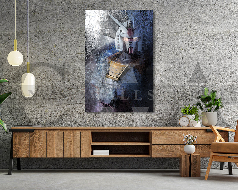 Gundam Canvas Wall Art Abstract Movie Poster