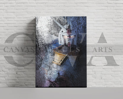 Gundam Canvas Wall Art Abstract Movie Poster