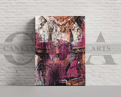 Gundam Canvas Wall Art Abstract Movie Poster