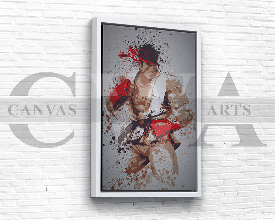 Hadouken Canvas Wall Art