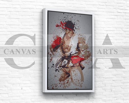 Hadouken Canvas Wall Art