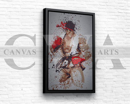 Hadouken Canvas Wall Art