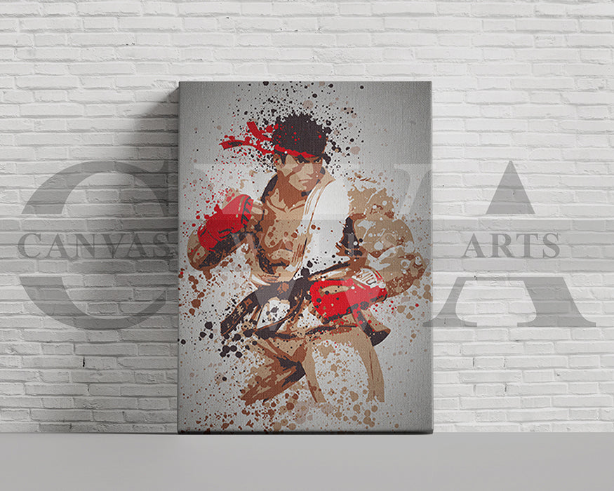 Hadouken Canvas Wall Art