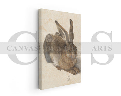 Hares by Albrecht Durer Painting Canvas Wall Art