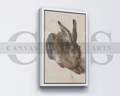 Hares by Albrecht Durer Painting Canvas Wall Art