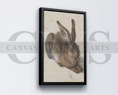 Hares by Albrecht Durer Painting Canvas Wall Art