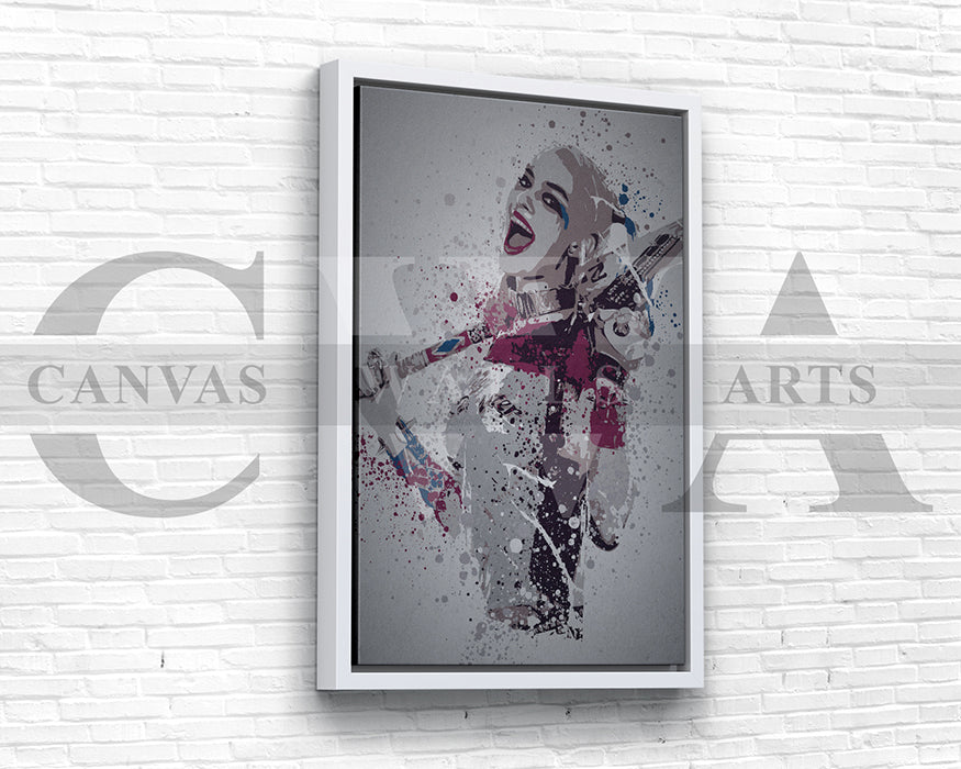 Harley Quinn Canvas Wall Art