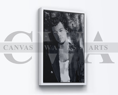 Harry Styles Canvas Wall Art Abstract Music Poster