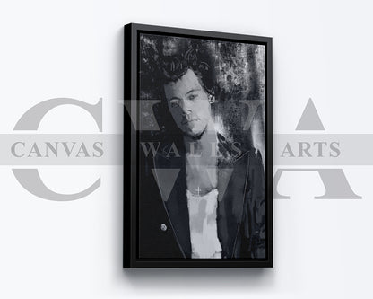 Harry Styles Canvas Wall Art Abstract Music Poster