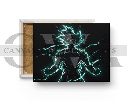 Hero Of Earth Goku Canvas Wall Art