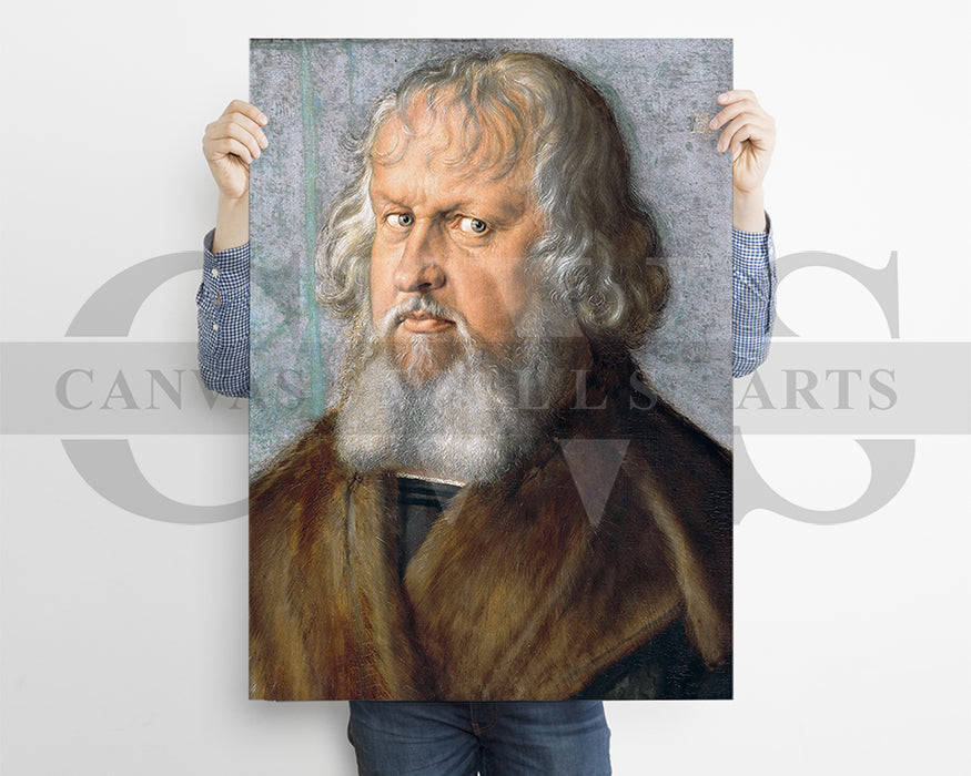 Hieronymus Holzschuher by Albrecht Durer Painting Canvas Wall Art