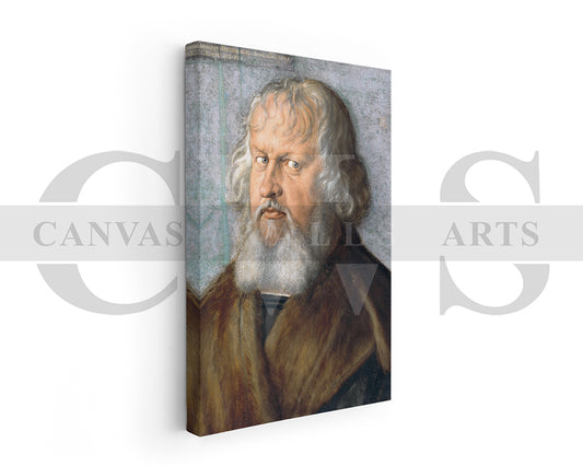 Hieronymus Holzschuher by Albrecht Durer Painting Canvas Wall Art