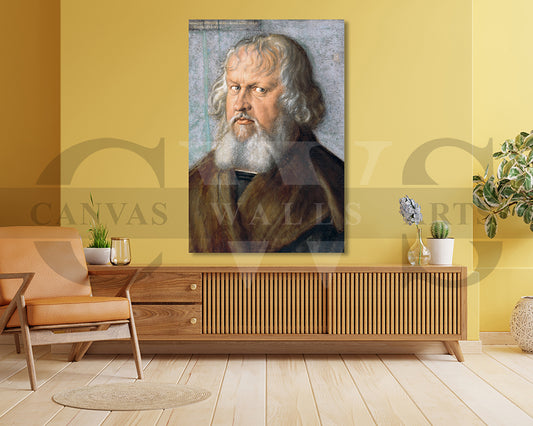 Hieronymus Holzschuher by Albrecht Durer Painting Canvas Wall Art