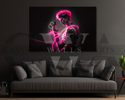 Hisoka Canvas Wall Art