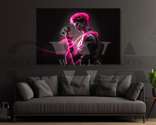 Hisoka Canvas Wall Art