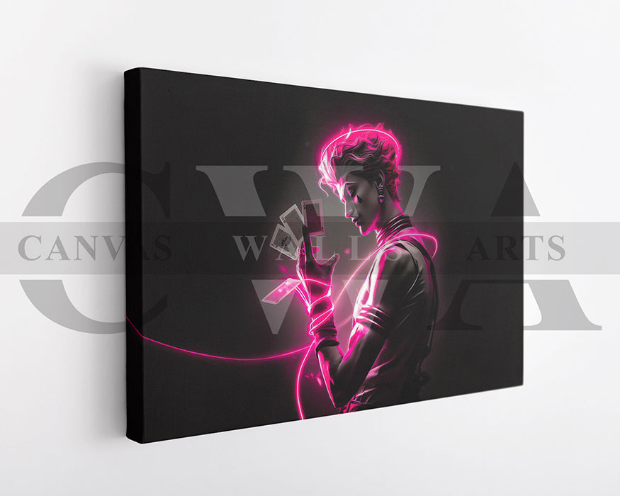 Hisoka Canvas Wall Art