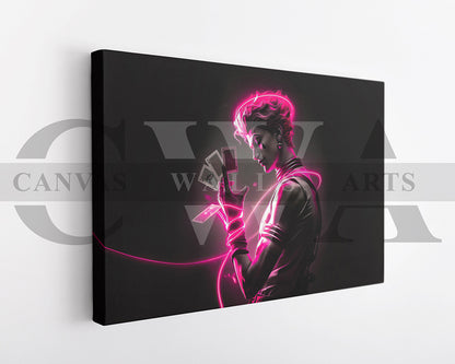 Hisoka Canvas Wall Art