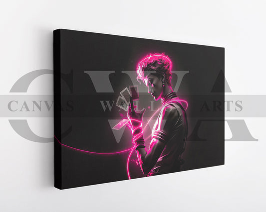 Hisoka Canvas Wall Art