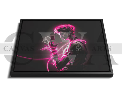 Hisoka Canvas Wall Art