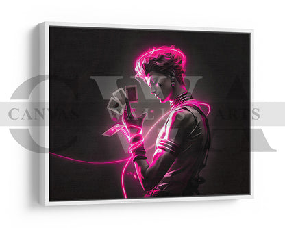 Hisoka Canvas Wall Art