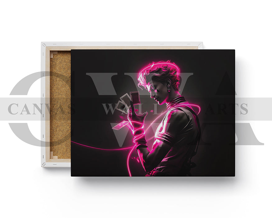 Hisoka Canvas Wall Art