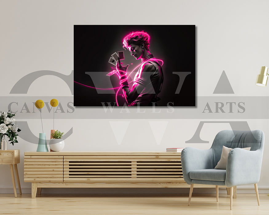 Hisoka Canvas Wall Art
