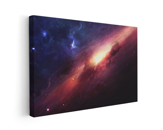 Hot Pocket Canvas Wall Art Galaxy Poster Print
