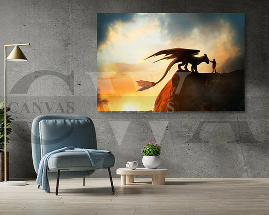 How To Train Your Dragon Canvas Wall Art