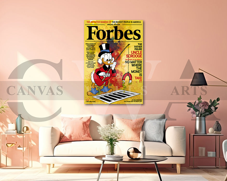I Paid Less Income Taxes Than Donald Canvas Wall Art