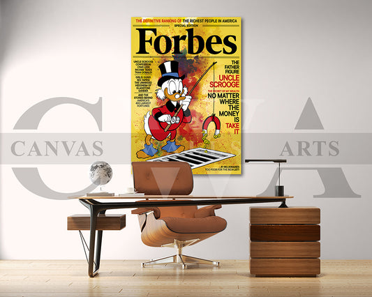 I Paid Less Income Taxes Than Donald Canvas Wall Art