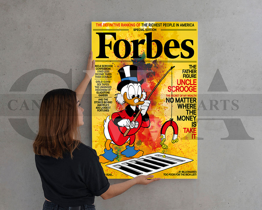 I Paid Less Income Taxes Than Donald Canvas Wall Art